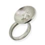Silver Turtle Rockpool Ring