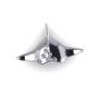 Platinum and Diamond Manta Ray Pendant