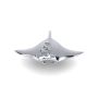 Platinum and Diamond Manta Ray Pendant