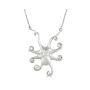 Silver Octopus on Hayseed Chain