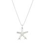 Silver Large Starfish Pendant
