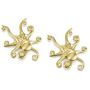 18ct Yellow Gold Octopus Earrings