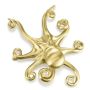 18ct Yellow Gold Octopus Earrings
