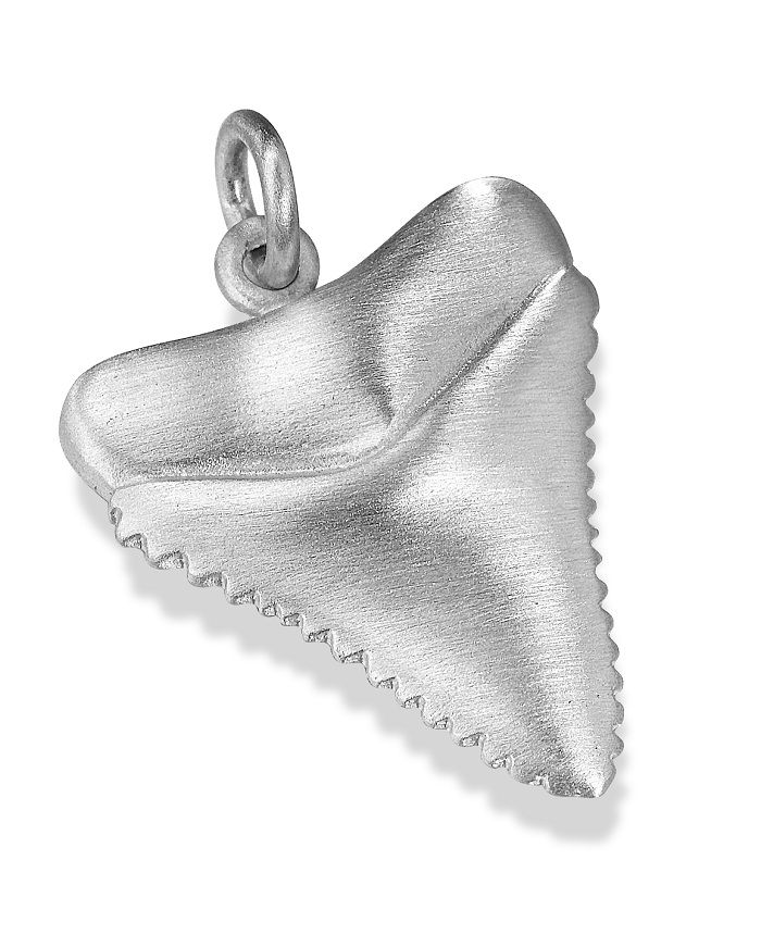 Silver Sharks Tooth Pendant