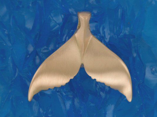 18ct Gold Humpback Whale Tail