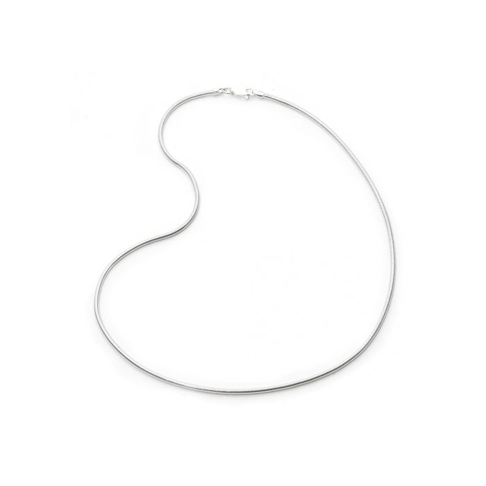Silver 1.9mm Thick Snake Chain