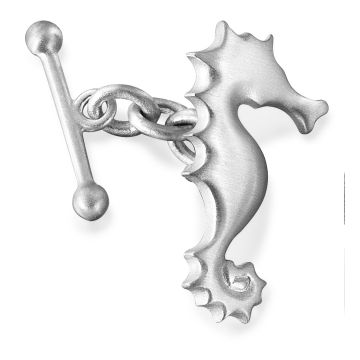 Silver Seahorse Cufflinks