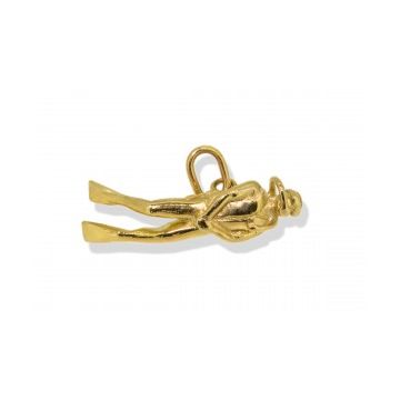 9ct Gold Small Diver
