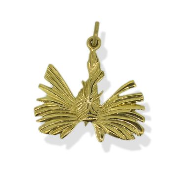 9ct Gold Lionfish Pendant