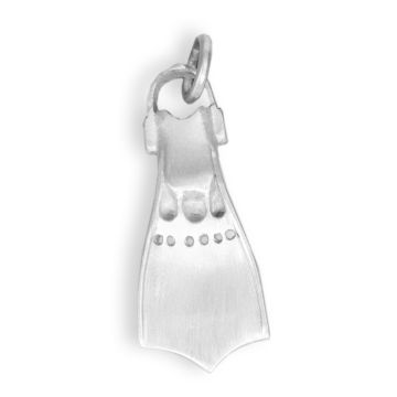 Silver Divers Fin Pendant